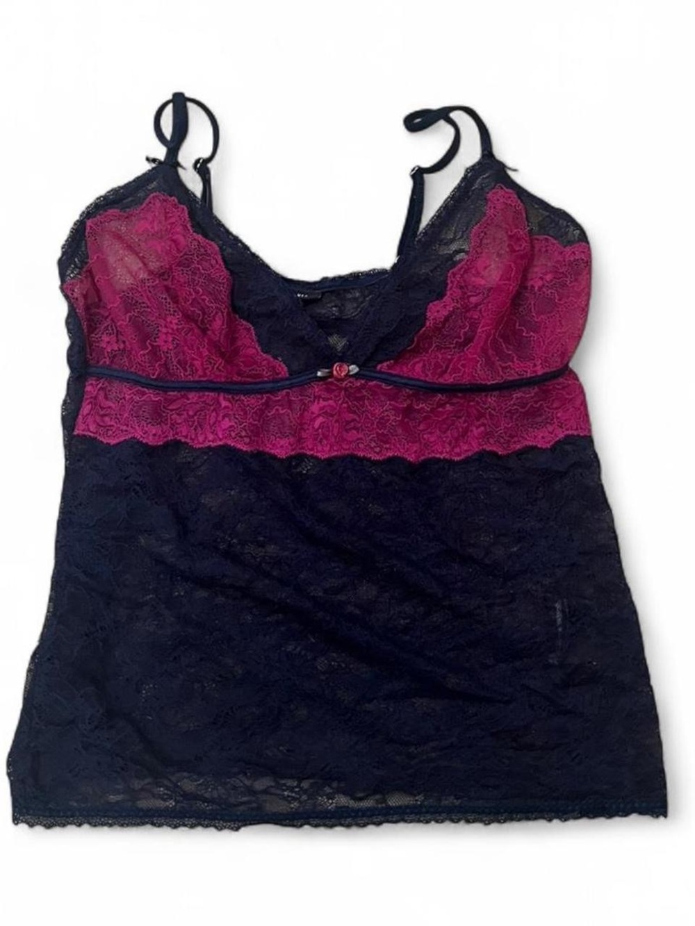vive maria navy + pink cami top